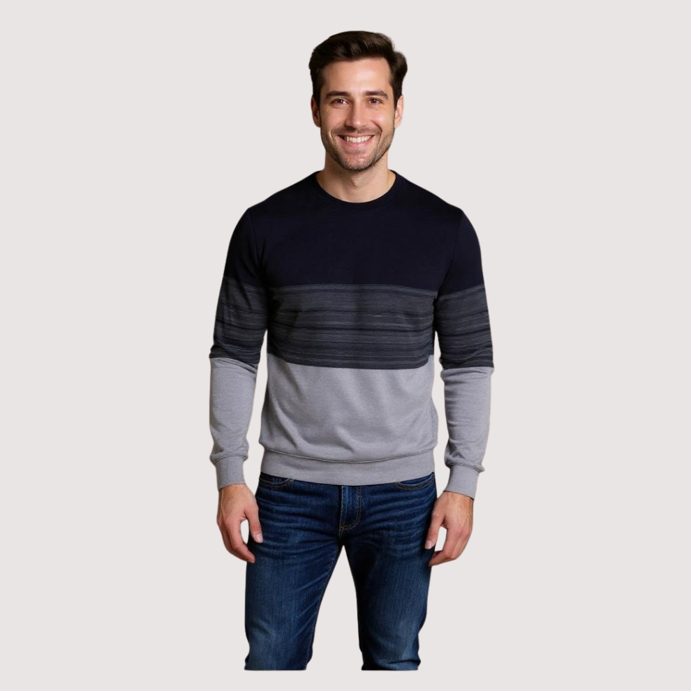 Men's Cotton Knitted Pullover