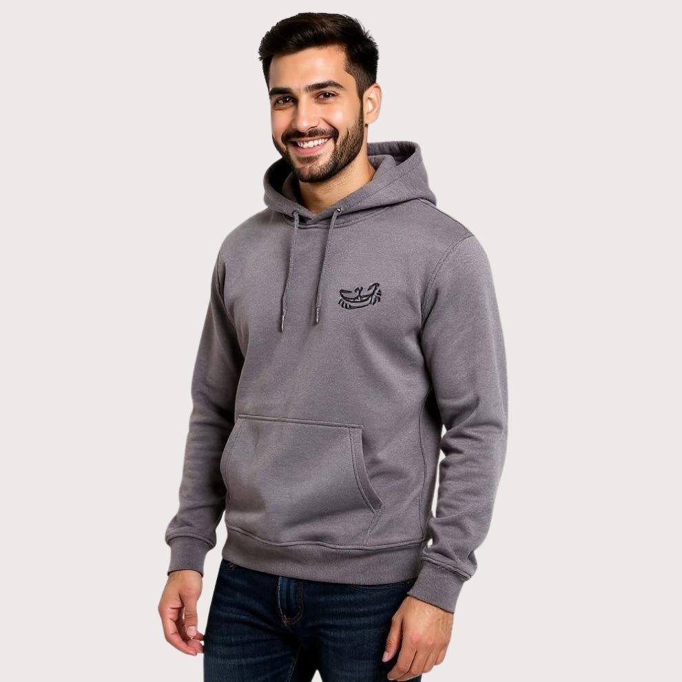 RIM.ARK Highneck kint hoodie グレー Tim Hortons Hoodie | Workwear Unisex Hoodie - Grey Marl | TimShop