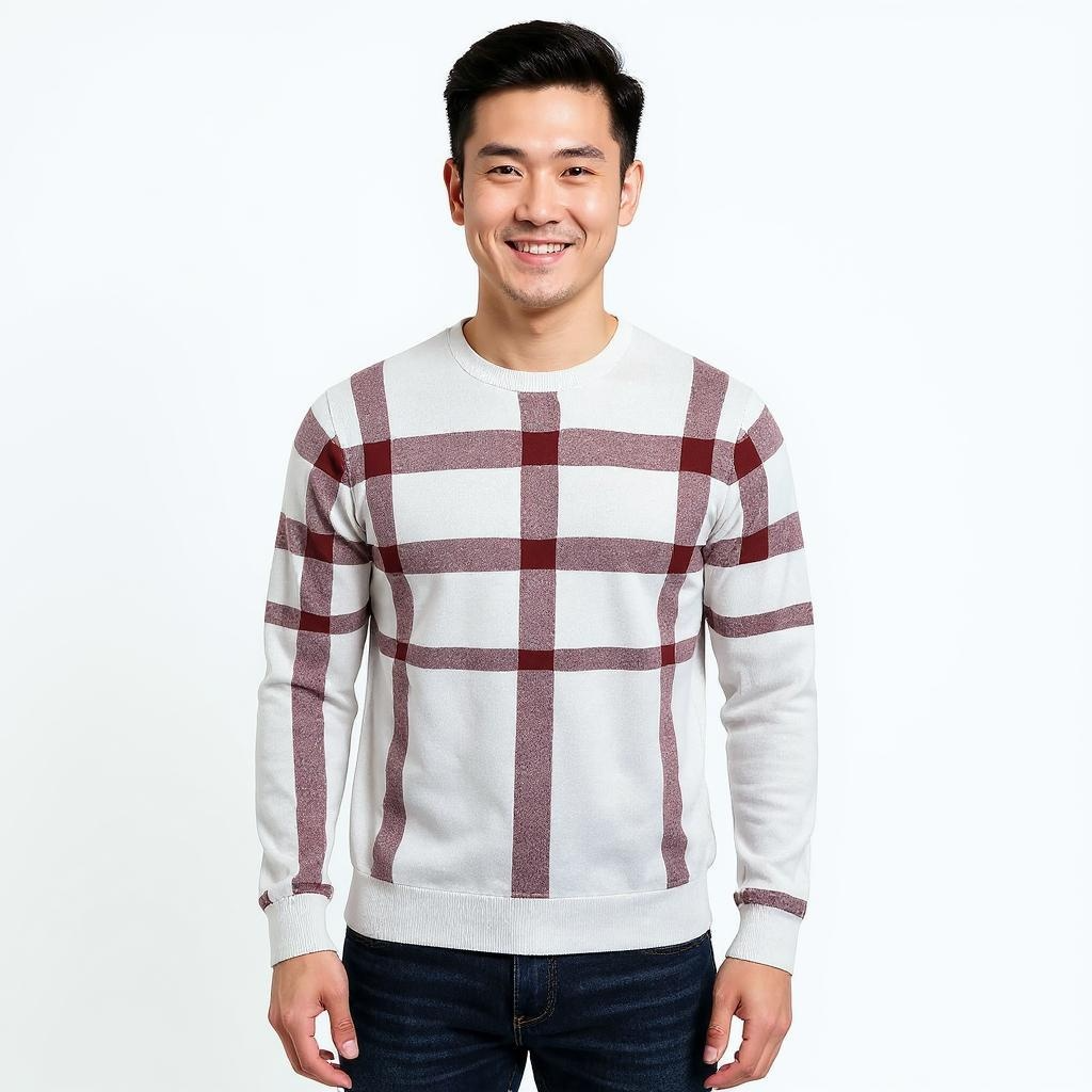 100 % cotton knitted pullovers