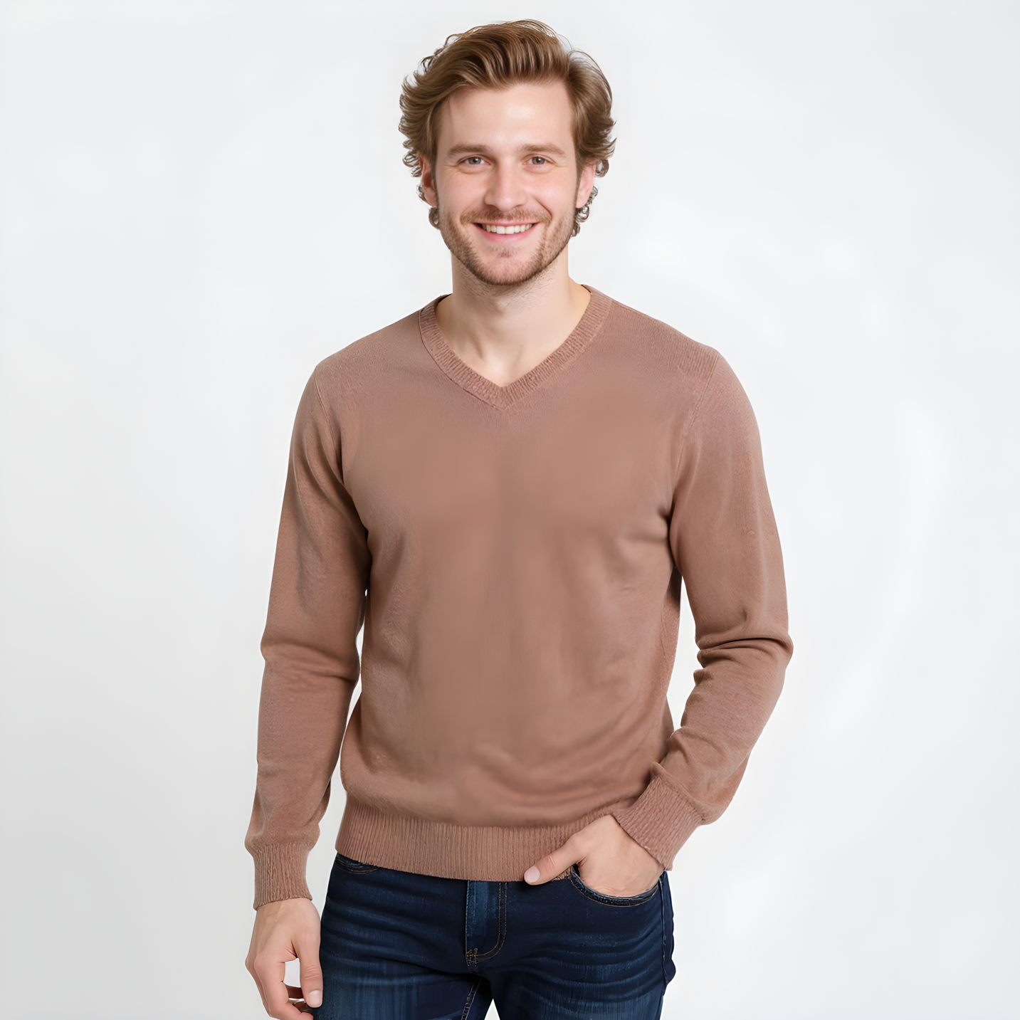 Men's V-Neck Sweater