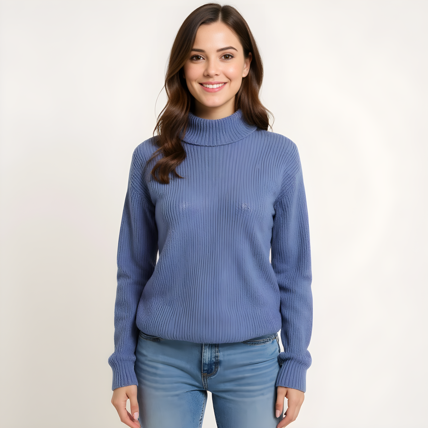 Mauve Turtle Neck Sweater
